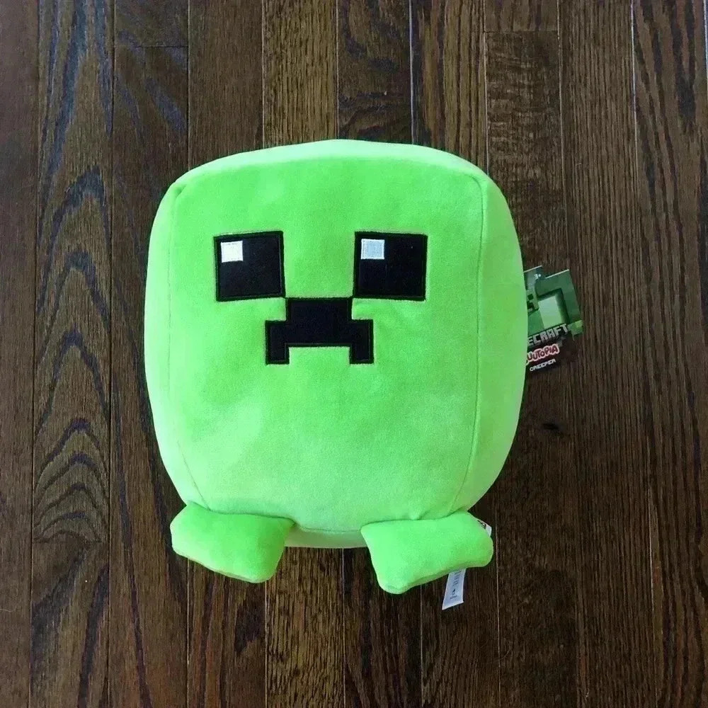 *NWT* Cuutopia by Mattel 10” Minecraft Creeper 10" Green Soft Plush Toy